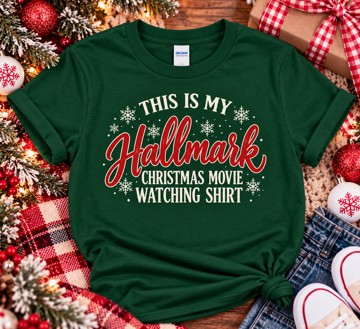 Christmas Graphic Tee - Hallmark
